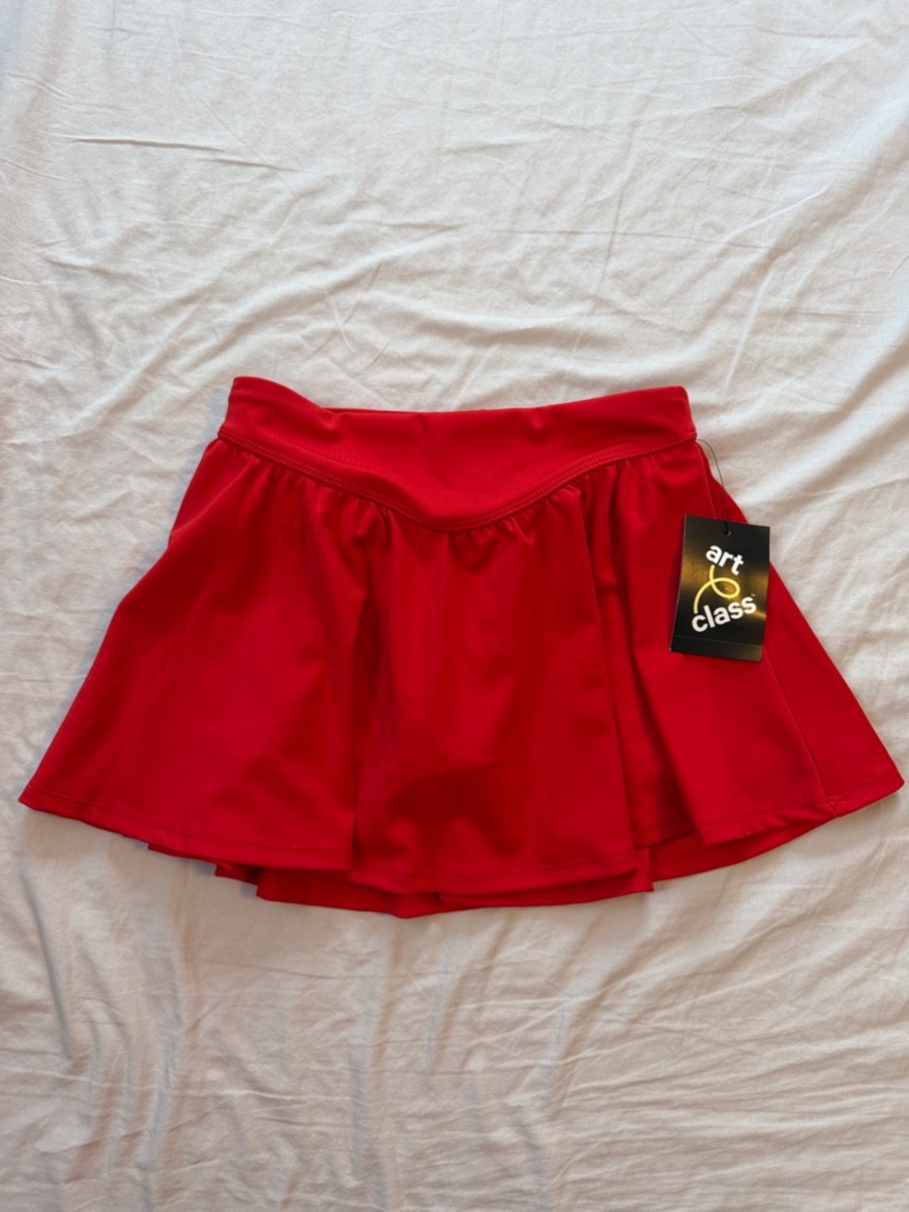 art class Red Athletic Skort